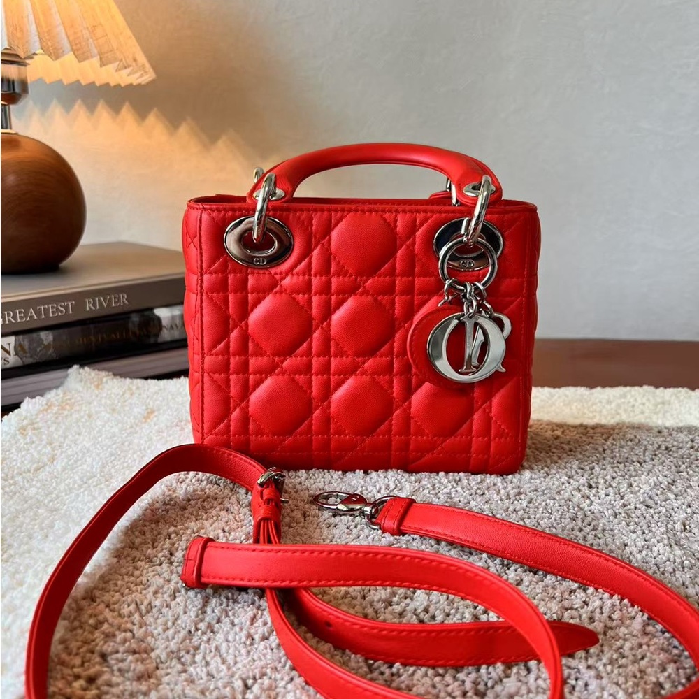 Lady Dior, 24 cm (length), 20 cm (height), 11 cm (width), good condition